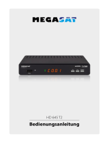 Megasat HD 645 T2 Benutzerhandbuch