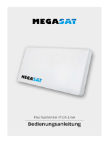 Megasat Flat antenna Profi-Line Benutzerhandbuch