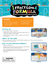 Educational Insights  Fraction Formula™ Game  Product Instructions