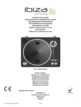 Ibiza Sound USB Draaitafel met opname mogelijkheid (LP200) Benutzerhandbuch