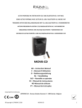 Ibiza Sound MOV8-CD Bedienungsanleitung