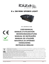 Ibiza Light LED8-MINI Benutzerhandbuch