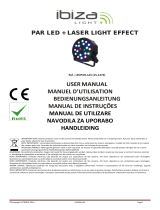Ibiza Light LEDPAR-LAS Bedienungsanleitung