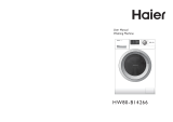 Haier HW80-B14266 Waschmaschine Benutzerhandbuch