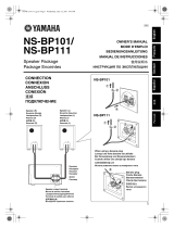 Yamaha NS-BP111 White Benutzerhandbuch