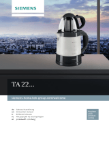 Siemens TA 22 SERIES Benutzerhandbuch