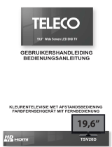 Teleco Televisore TSV20D Benutzerhandbuch