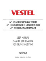 VESTEL ED24V78/D Benutzerhandbuch
