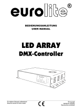 EuroLite LED ARRAY DMX-Controller Benutzerhandbuch