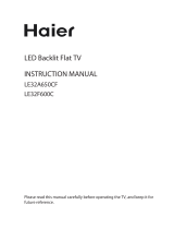 Haier LE32F600C Benutzerhandbuch