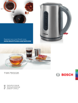 Bosch TWK7901GB Benutzerhandbuch