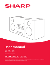 Sharp XL-B515D Bedienungsanleitung