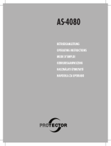 Protector AS-4080 Operating Instructions Manual