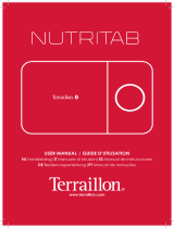 Terraillon NUTRITAB Bedienungsanleitung
