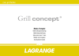 LAGRANGE Barbecue Grill Concept® de table Benutzerhandbuch