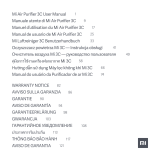 Xiaomi Mi Air Purifier 3C EU (BHR4518GL) Benutzerhandbuch