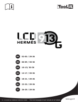 GYS LCD HERMES 9/13 G RED Bedienungsanleitung