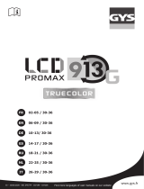 GYS LCD PROMAX 5-9/9-13 G SILVER TRUE COLOR Bedienungsanleitung