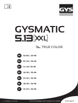 GYS GYSMATIC TRUE COLOUR 5-13 XXL LCD HELMET Bedienungsanleitung