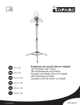 GYS TRIPOD LAMP 1800L Bedienungsanleitung