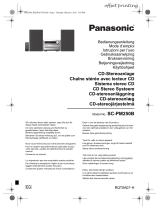 Panasonic SC-PM250BEG Bedienungsanleitung