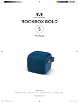 Fresh 'n Rebel ROCKBOX BOLD S PETR.BLUE Bedienungsanleitung