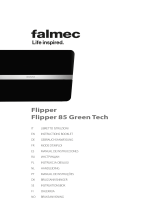 Falmec FLIPPER WHITE 85CM Bedienungsanleitung
