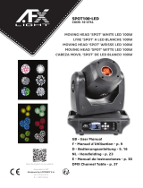 afx light SPOT100-LED Bedienungsanleitung