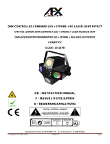 afx light COMET-FX Bedienungsanleitung