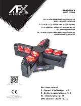 afx light BLADE8-FX Benutzerhandbuch