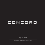 CONCORD Quartz Benutzerhandbuch