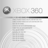 Microsoft Xbox 360 VGA HD AV Cable Benutzerhandbuch