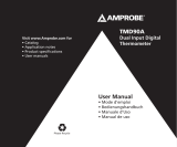 Amprobe TMD90A Dual Input Digital Thermometer Benutzerhandbuch