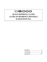 Yamaha D5000 Referenzhandbuch