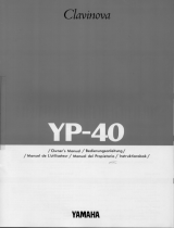 Yamaha YP-40 Bedienungsanleitung
