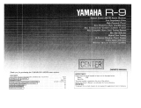 Yamaha R-9 Bedienungsanleitung