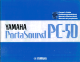 Yamaha PC-50 Bedienungsanleitung