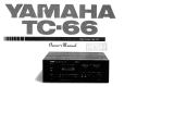 Yamaha TC-66 Bedienungsanleitung