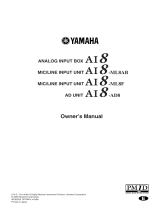 Yamaha ML8F Benutzerhandbuch