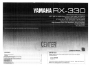 Yamaha RX-330 Bedienungsanleitung