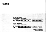 Yamaha VR-6000 Bedienungsanleitung