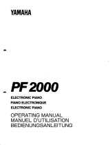 Yamaha PF2000 Bedienungsanleitung