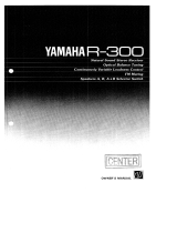 Yamaha R-300 Bedienungsanleitung
