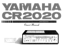 Yamaha CR-2020 Bedienungsanleitung