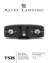 Altec Lansing T515 Benutzerhandbuch