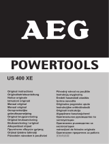 AEG US 400 XE Bedienungsanleitung