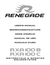 Renegade RXA100C Benutzerhandbuch