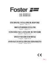 Foster Dissipatore 375 W Benutzerhandbuch