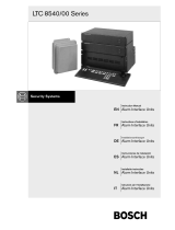 Bosch Appliances Appliances Home Security System LTC 8540/00 Benutzerhandbuch