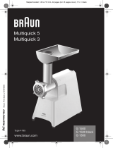 Braun Multiquick 5 G 1500 Benutzerhandbuch